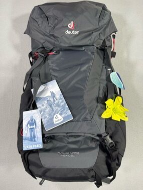 Deuter Futura Vario 45+10 SL Black Hiking Backpack - Women’s